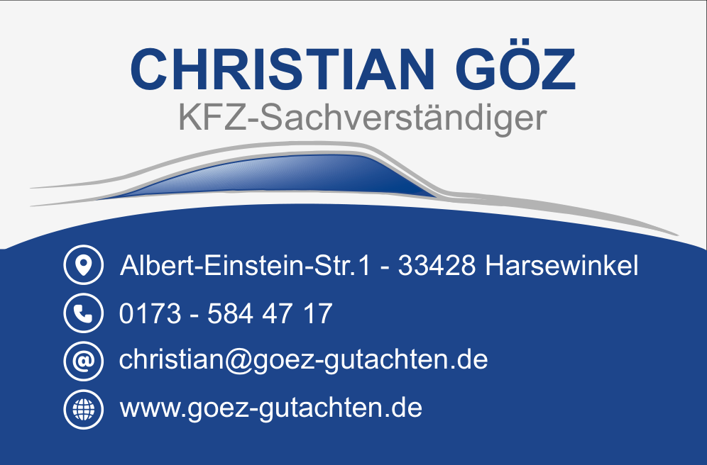 Visitenkarte Christian Göz